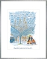 Preview: 40x50 cm art print mounted and framed in a silver frame