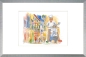 Preview: 20x30 cm art print mounted and framed in a silver frame