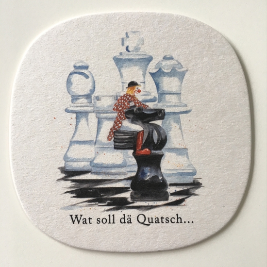 beer coasters "Wat soll dä Quatsch?" - 2021