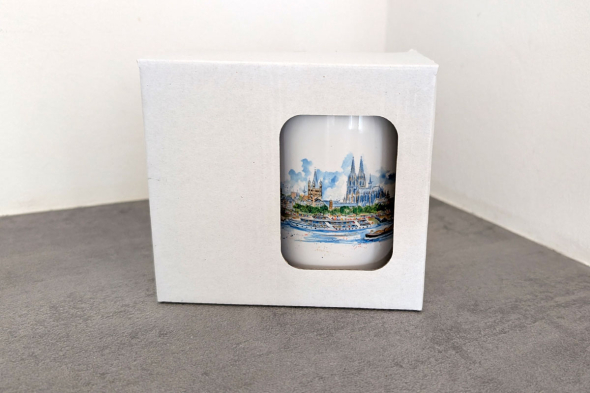 coffee mug . packaging