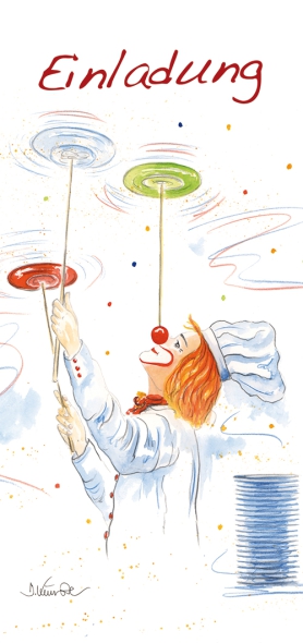 Greeting card "Einladung zum Essen"