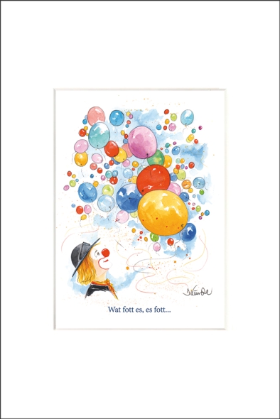 20x30 cm art print mounted