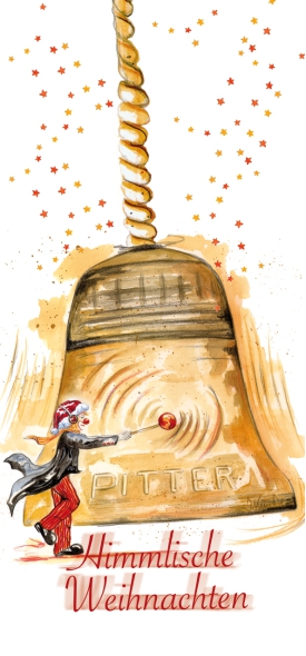 Greeting card Decker Pitter "Himmlische Weihnachten"